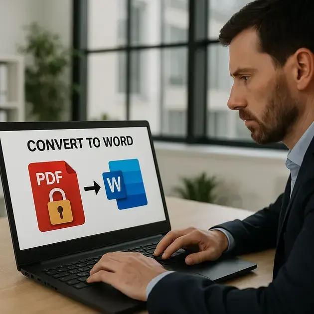 Como Converter PDF Protegido Em Word Facilmente